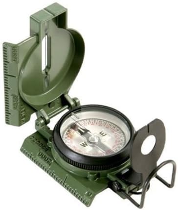 Tritium 417 Cammenga Official US Military Lensatic Compass - OD Green