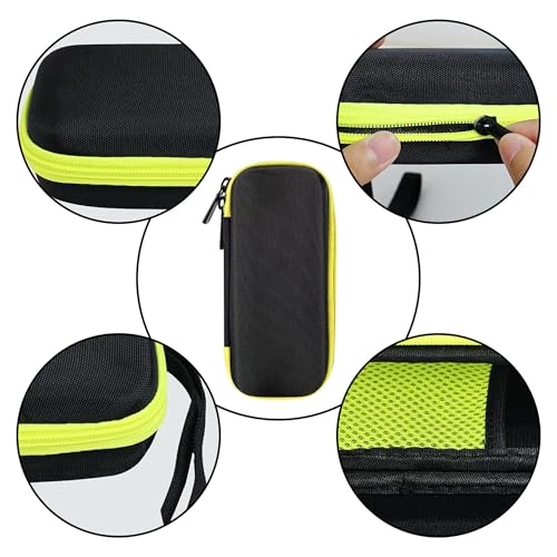 ANBOO Tas voor Philips OneBlade elektrische trimmer en scheerapparaat QP2734/QP2824/QP6551, One Blade draagtas, reisetui, stootvaste EVA-opslag - Afbeelding 5