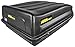 JEGS Rooftop Cargo Carrier for Car Storage - Large Roof Rack Style Carrier - Heavy Duty Weatherproof Storage - Made in USA - 18 Cubic Ft - 110 Lb Capacity - Aero Hard Shell