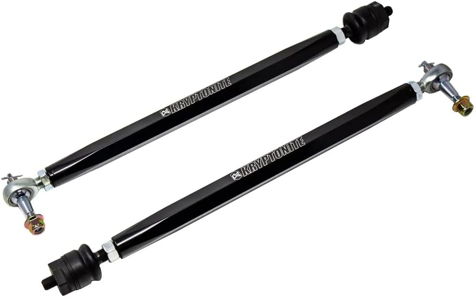 Kryptonite Heavy Duty Stage 1 Death Grip Tie Rods KRTRZTS1 Compatible with 2018-2020 Polaris RZR XP Turbo S