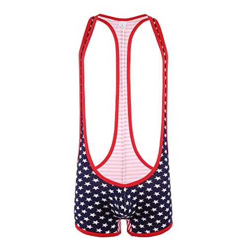 Mens Mesh Breathable Leotard Singlet Underwear See Through One-Piece Jumpsuit Suspender Jockstrap