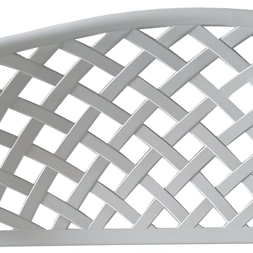 Image of Oakland Living Outdoor Aluminum Modern Patio Bench Loveseat