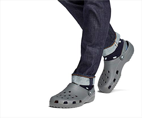 Sandália, Crocs, Classic, Slate Grey, 39, Adulto Unissex