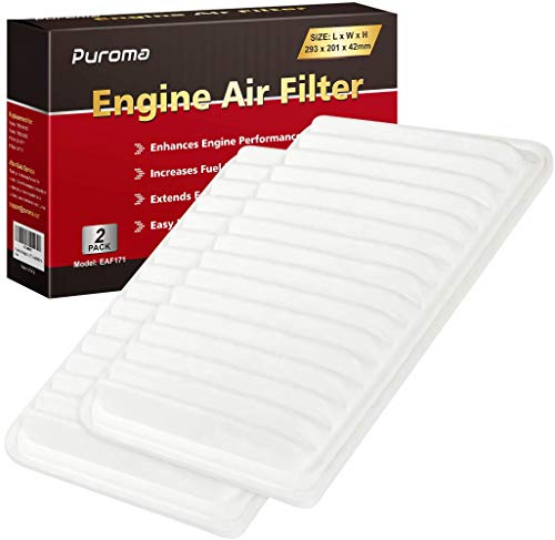 EAF171 2 Pack Engine Air Filter for Toyota