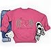 ROSSOSSOR With God All Things Are Possible Graphic Oversized Sweatshirts Women Christian Sweatshirt Crewneck Pullovers Tops(M, Watermelon Red)