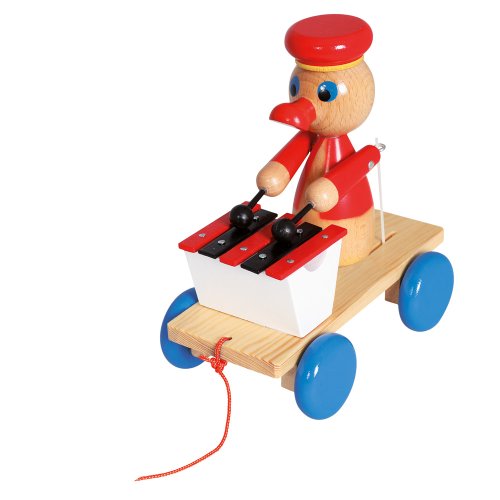 Bino Europe- Pato de Arrastre con xilófono (80040)