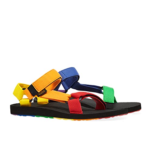 Teva Womens Universal Pride Sandals, Rainbow Multi, 10 Us #TOP20