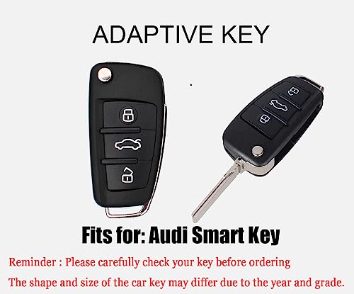 Coque de clé pliable Audi - Réparez votre boîtier usé ou cassé de télécommande A3 A4 Q5 - 2