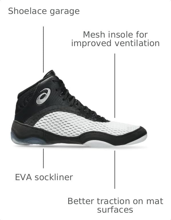 Image of ASICS Men's Split Elite Wrestling Shoes