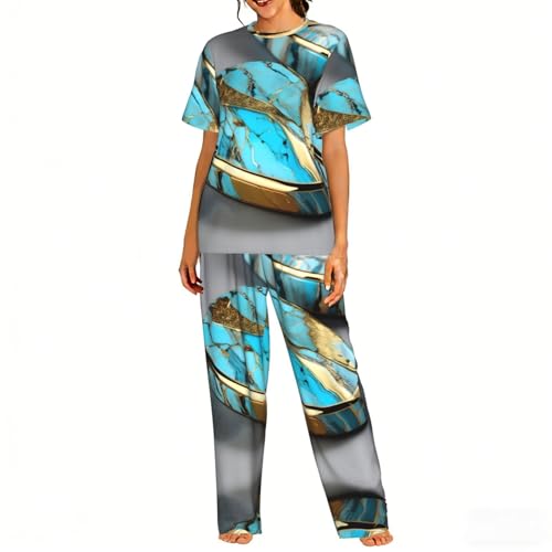 Pyjama doux femme contre insomnies ensemble confortable nuit