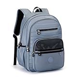 Mochila Kika Escolar Feminina Adulta Juvenil Trabalho Costa (Azul)