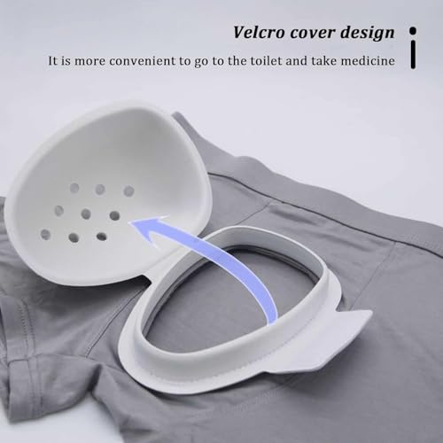 2pc Breathable Boxer Shorts for Boys Post Circumcision Recovery, Soft Cotton Circumcision Underwear, Surgery Recovery Pants(6XL-6XLarge)2