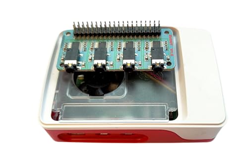 Image of RASPIAUDIO 8xOUT Channels for Raspberry Pi 5 only Desk