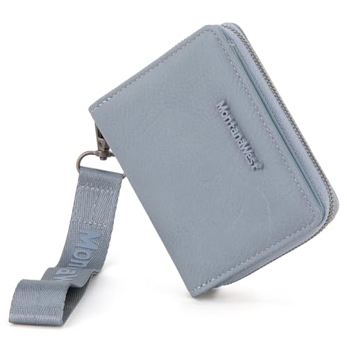 Image of Montana West Small Wallet for Women Female Ladies with a Detachable Wristlet Women's Wallet with Rfid Blocking Lining Minimalist Lightweight & Easy to Carry