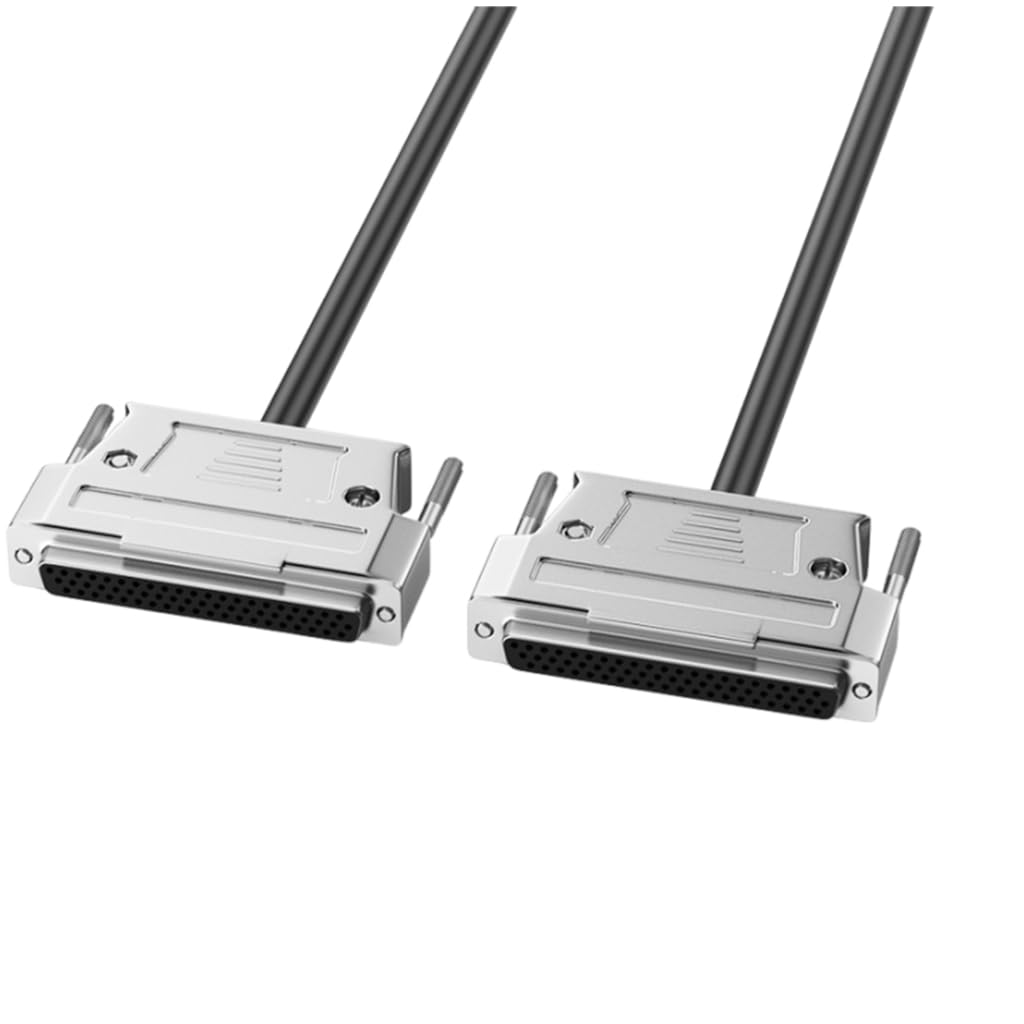 GMBYLBY SCSI Data Cord DB62 Male Female Connection Fast Data Transfer Cable 0.5-30M for Computer Scanners PDAs