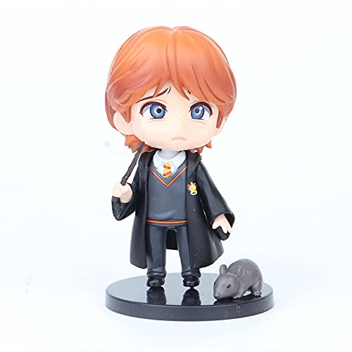 Action Figure Kit 3 Peças Harry Potter Com Mascotes Lindos Com Fotos Reais