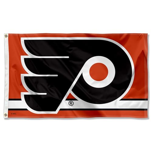 Philadelphia Flyers Stripe 3x5 Feet Banner Flag