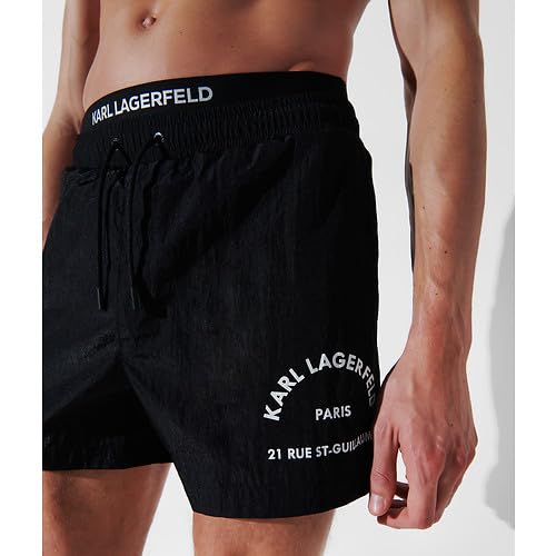 KARL LAGERFELD Homme Short Boardshorts with Elastic