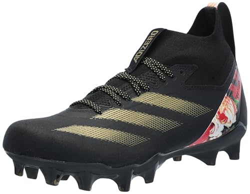 adidas Adizero Impact Premier, Zapatillas Hombre, Negro Oro Metálico Negro, 44 EU