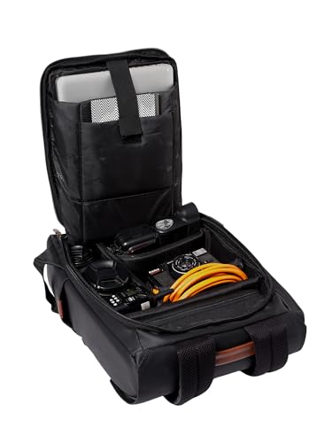 Image of FUR JADEN Anti-Theft Laptop Backpack I Camera Backpack Bag I Men Women I In-Built Tablet Sleeve I Padded Grab Handle I Breathable Air-Mesh (D.Grey)