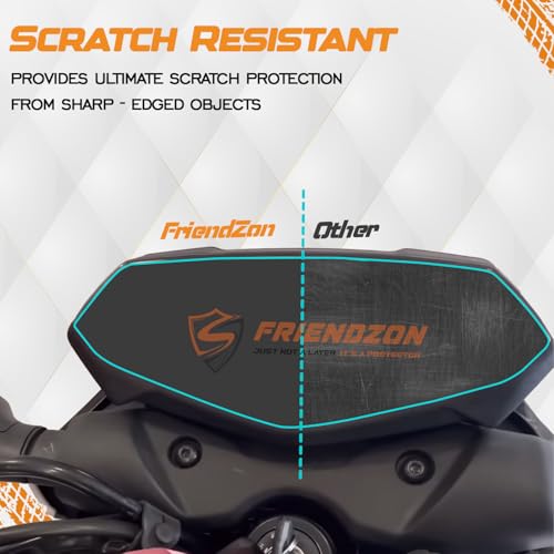 Image of 9H Unbreakable Screen Protector compatible with Bajaj Pulsar N150, N160, N250 || Digital Instrument Cluster Protector | Speedometer Display Protector | Anti-Scratch | Perfect Fit | [Not Tempered Glass] (Pack of 2)