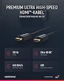 Clicktronic Casual High Speed 8 K kabel HDMI z serii Ethernet 2.1, UHDTV, VRR, eARC, Dynamic HDR, 1,5 m