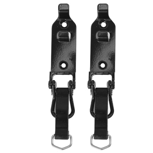 Schaufelhalterung für Dachträger, 2 Stück Robuste Metall-Gummi-Klemme, Wandmontage-Set, Schnellspanner-Axthalter-Montageset, Wandmontagehalterungen für LKW, Boot,