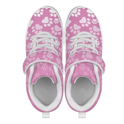 Coloranimal Girls Running Shoe Breathable Anti-Skid Walking Sneakers Sports Shoes Casual Kids Tennis Shoes Slip On Sneakers4