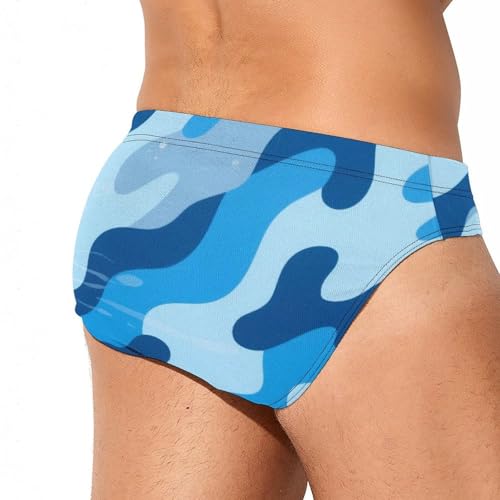 Men's Low Rise Swim Briefs Bulge Swim Trunks3