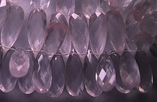 Quartz rose naturel en paire calibrée pour réussir vos boucles d'oreilles symétriques