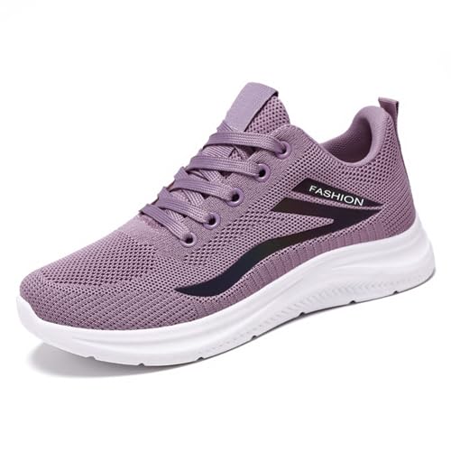 Baskets mode femme respirantes et légères pour marcher sans fatigue toute la journée