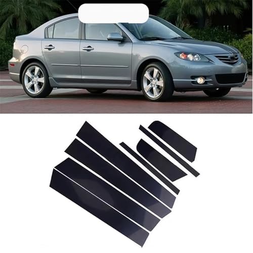Embellecedores para pilares de ventanas con alta adherencia para Mazda 3 y Axela 2006-2012 2