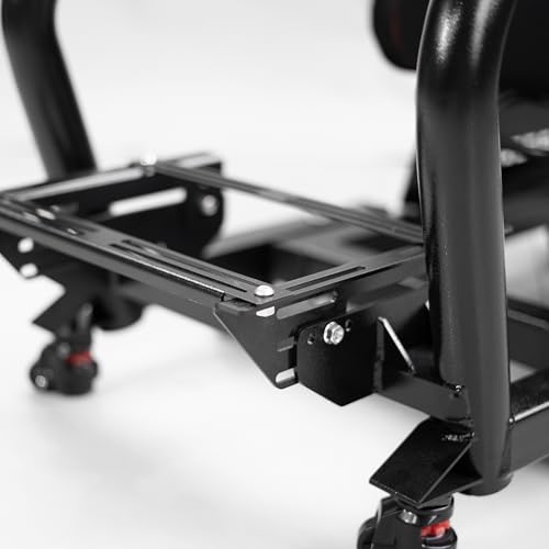 Image of azracing SF Retractable Gaming Cockpit, Modular Racing Simulator with Adjustable Seat & Alloy Steel Frame,Compact Storage,Supports Direct Drive,Compatible with All Steering Wheels & Pedals