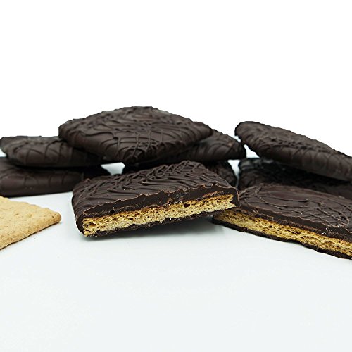 Philadelphia Candies Honey Graham Crackers, Dark Chocolate Covered 1 Pound
