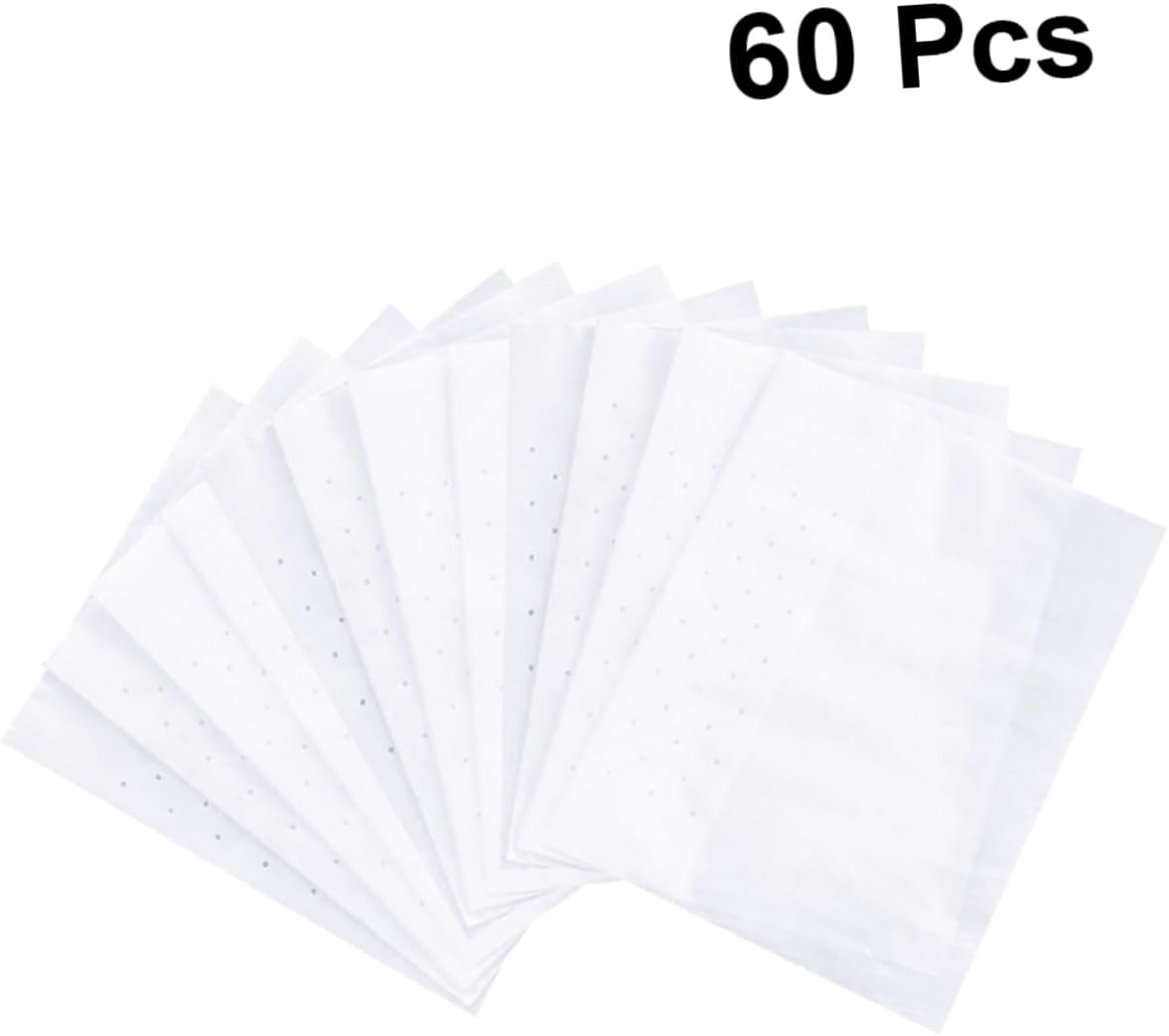 ABOOFAN 60pcs Kitchen Sink Drain Waste Bag Self-standing Strainer Large Capacity Trash Strainer Bags