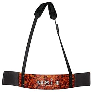 USI Inferno Arm Blaster for Biceps & Triceps Barbells Curls Muscle Builder Bicep Isolator for Big Arms Bodybuilding & Weight Lifting Support