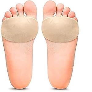 Ball of Foot Cushion Gel Metatarsal Pads, Half Toe Bunion Sleeve with Forefoot Gel Pads Kussen voor diabetische voeten…