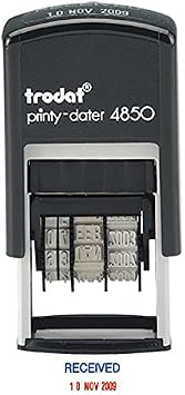 Trodat Printy 4850L1 Compct Received Dater Ref T4850L1