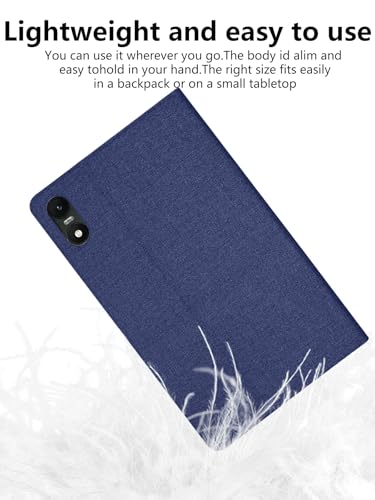 Protection TECLAST T65 13,4" bleu anti-chute avec support double position - 6