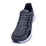 ZF ZEFUHER Wide Walking Shoes for Women Arch Support Plantar Fasciitis Sneakers, Orthotic Tennis Running Shoes for Gym Workout Grey US 8.5