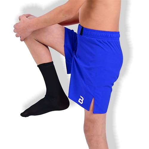 2BOLD Meninos Shorts De Mma Para Luta Agarrada, Jiu-Jitsu, Treinamento Cruzado Sem Kimono, Muay Thai