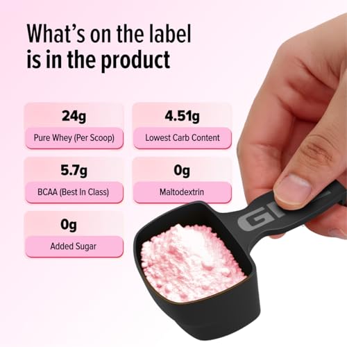 Image of GNC Pro Performance 100% Whey Protein | New Formulation | 24g Protein, 5.7g BCAAs, 12.3g EAAs | Added DigeZyme | Whey Isolate & Concentrate Blend, Low Carb (4.51g), No Added Sugar | Creamy Strawberry, 35g