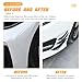 HGYTRL 6Pcs Front Bumper Lip Spoiler Canards for Ford Focus I mk1 1998-2005, Valance Splitter Fins Carbon Fiber Style Aerodynamic Body Kit Trim,B