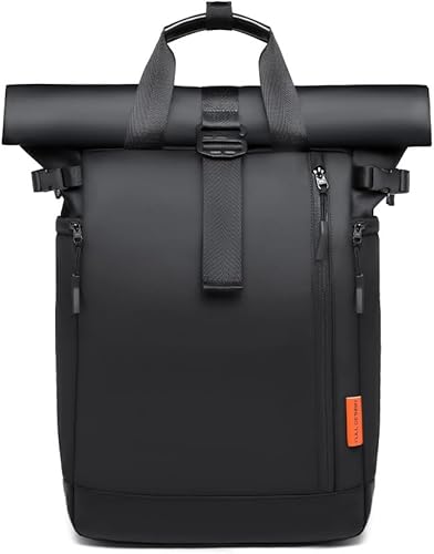 Mochila de viaje para computadora portátil para hombres, mochila de negocios antirrobo duradera de 14 pulgadas, resistente al agua, mochila causal