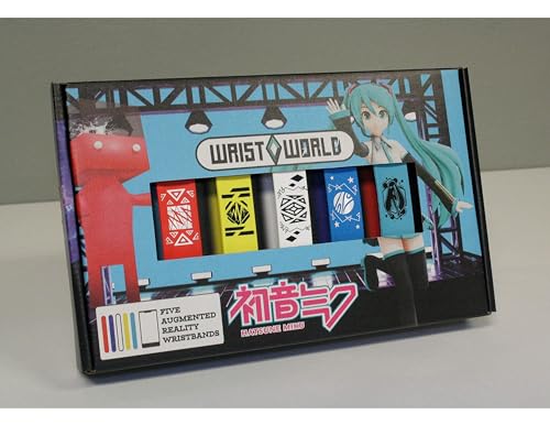 Image of Hatsune Miku Wrist Band Set - an Augmented Reality Virtual AR RPG Adventure On Your Phone and Wrist