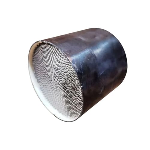 Convertidor catalítico metálico de alto flujo Euro 4 Catalizador 200/300 CPSI Adecuado para automóviles Catalizador Escape(120-100mm 300cpsi)