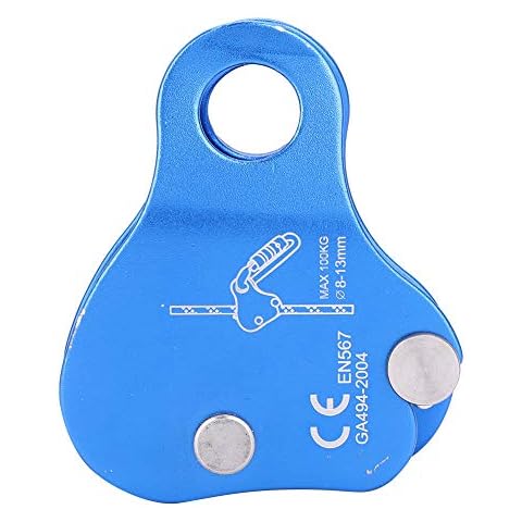 Alomejor Kletterseil Grab Sicherheit Outdoor Klettern Baumpfleger Höhlenforschung Rettung Absturzsicherung Ausrüstung Seil Grab Protector Cover
