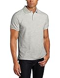 Lee mens Modern Fit Short Sleeve Polo Shirt, Heather Grey, 3X-Large US