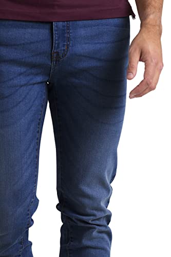 BlauerHafen Jeans da uomo di design, stile casual