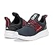 adidas Unisex-Kids Lite Racer Adapt 7.0, Black/White/Better Scarlet, 1